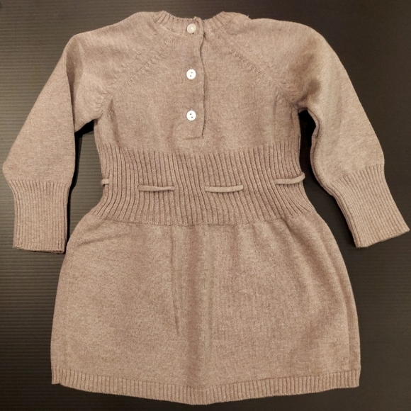 NWT Feltman Brothers Knit Dress & Matching Hat ~ sz 12 mo - Picture 6 of 7